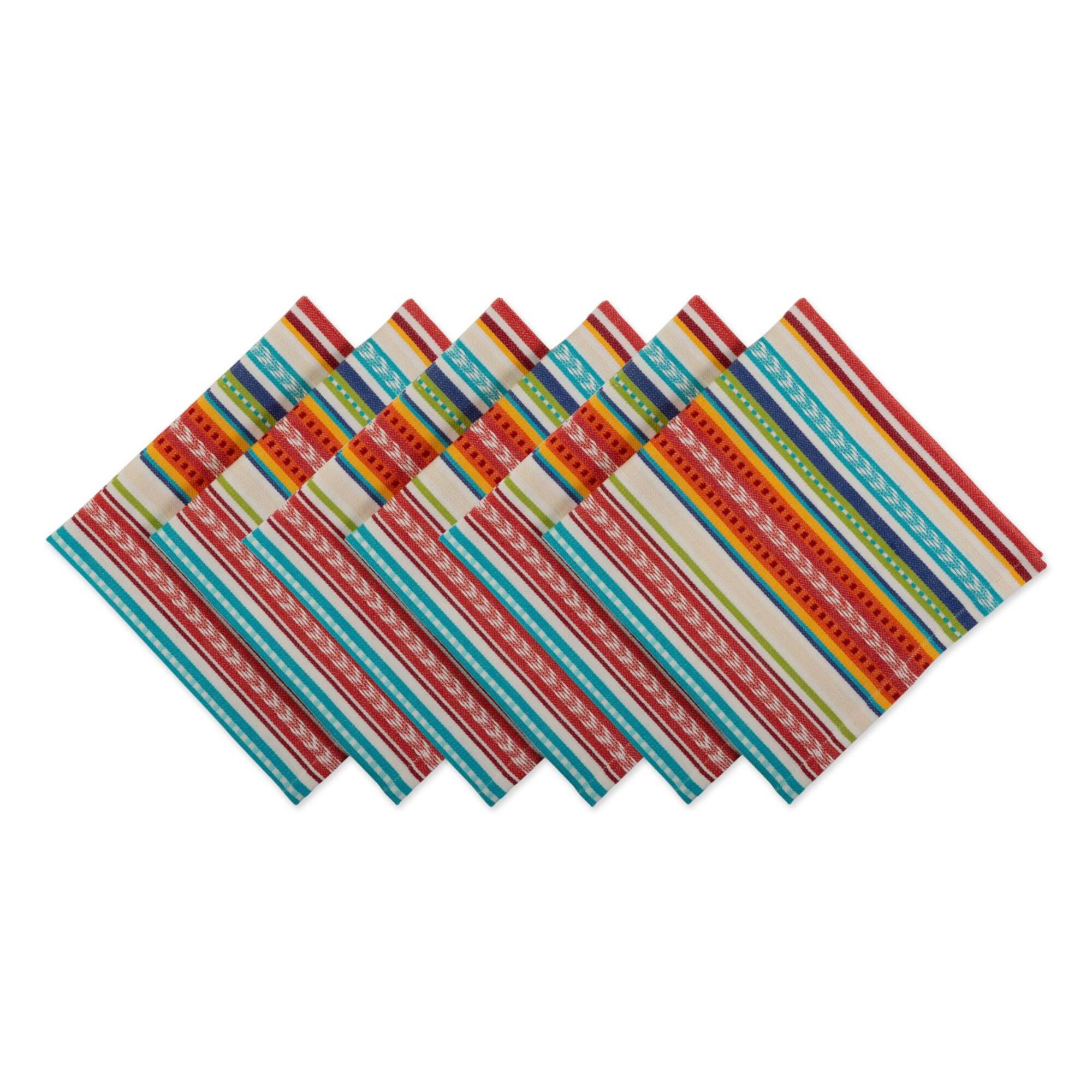 DII® Baja Stripe Napkins, 6ct.
